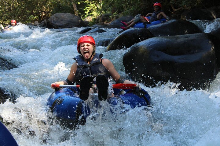 La Leona Waterfall Hike and River Tubing