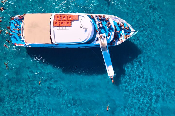BLUE LAGOON BOAT TRIP | Waterslide | Music | Wine |