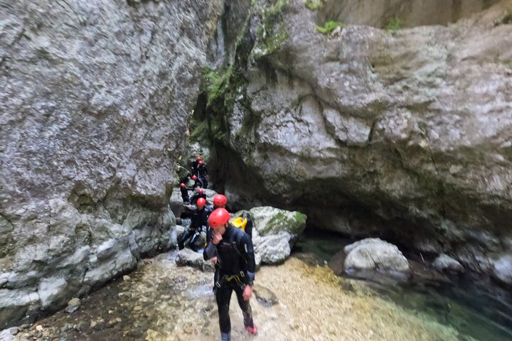 Explore the Thrills of Nevidio Canyon: 4 hour Canyoning Adventure
