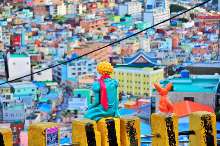 Busan Top Coastal Highlights with Gamcheon Village & Sky Capsule