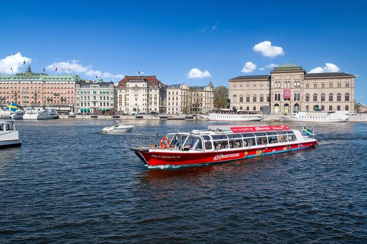 Stockholm Hop-On Hop-Off Bus & Boat Options