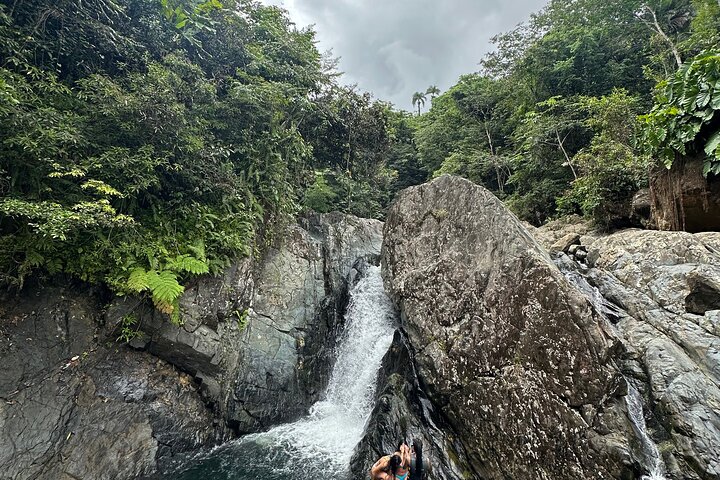El Yunque Rainforest Waterslides, Waterfalls and Rope Swing