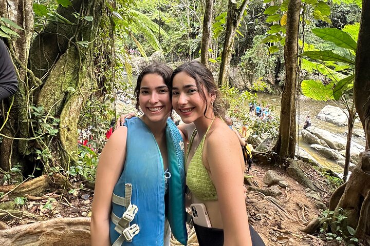 El Yunque Rainforest Waterslides, Waterfalls and Rope Swing
