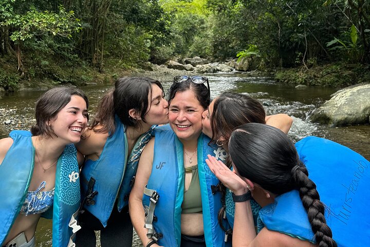 El Yunque Rainforest Waterslides, Waterfalls and Rope Swing