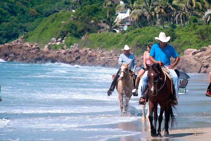Horseback Riding in Sayulita Through Jungle Trails to the Beach