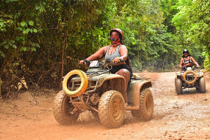 Horseback Riding plus ATV, Cenote, Ziplines, and Lunch