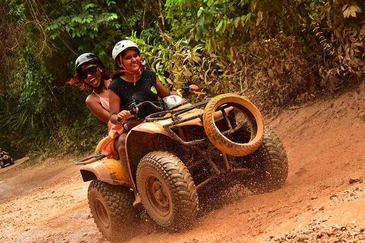 Horseback Riding plus ATV, Cenote, Ziplines, and Lunch
