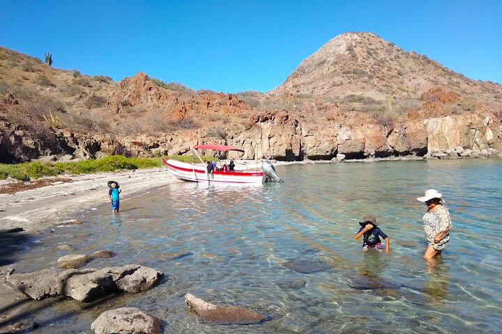 Danzante & Carmen Islands Private Adventure from Villa del Palmar