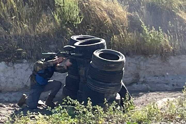 Bachelor party/play Paintball/quad mountain pink