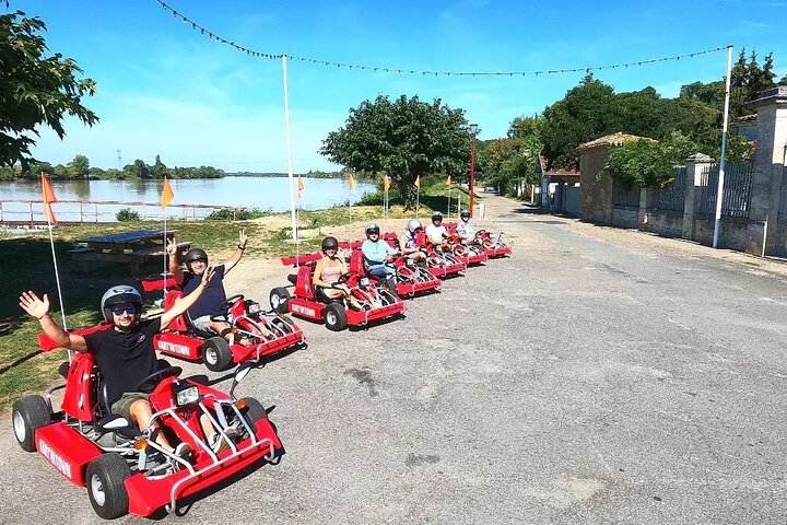Unique in France: Driving Karts on the road in Gironde