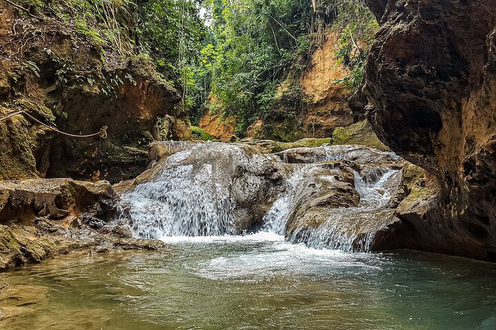 Blue Hole and Bamboo Rafting