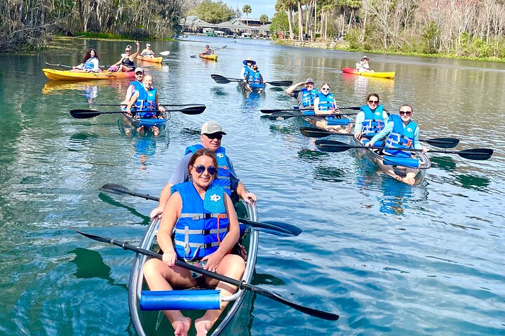 Silver Springs Clear Kayak Manatee, Monkey & Wildlife Adventures