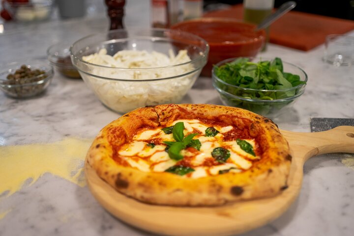 Palermo Pizza & Gelato Cooking Class with Meal & Wine