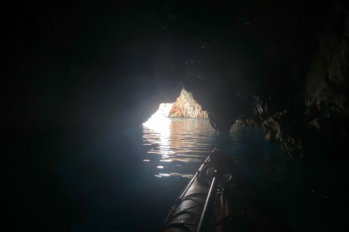 Naxos: Rhina Cave Sea Kayaking Tour