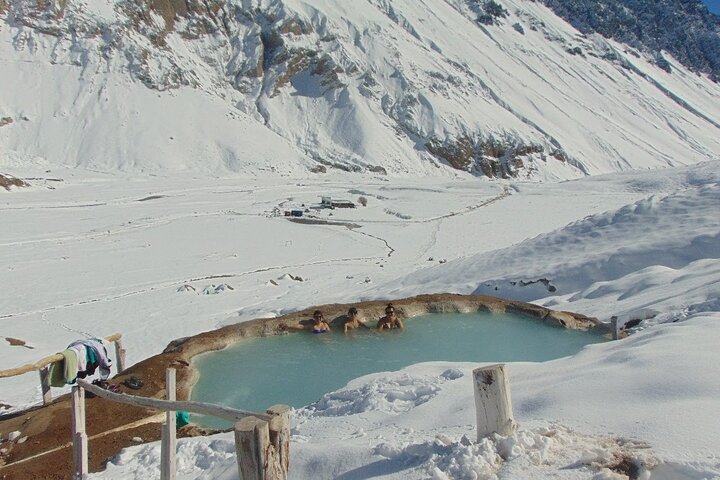 Private San Antonio, Visit Hot Springs and Picnic Cajon del Maipo
