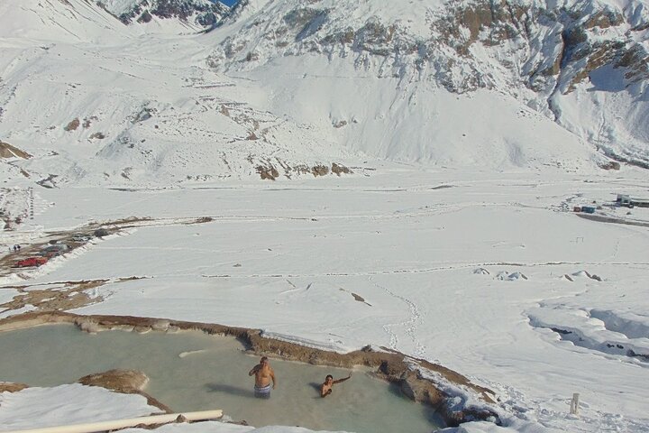 Private San Antonio, Visit Hot Springs and Picnic Cajon del Maipo
