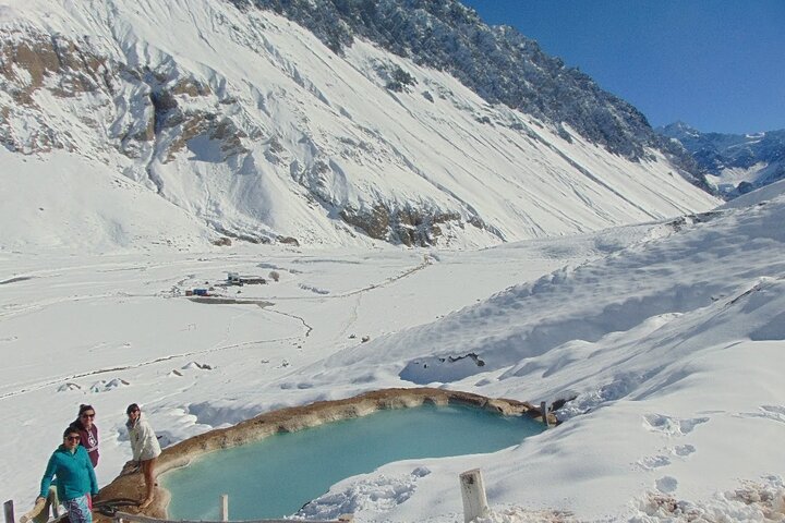 Private San Antonio, Visit Hot Springs and Picnic Cajon del Maipo