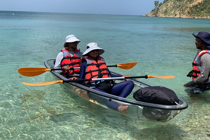 Morning Clear Kayak Tour to Little Bay + Snorkeling