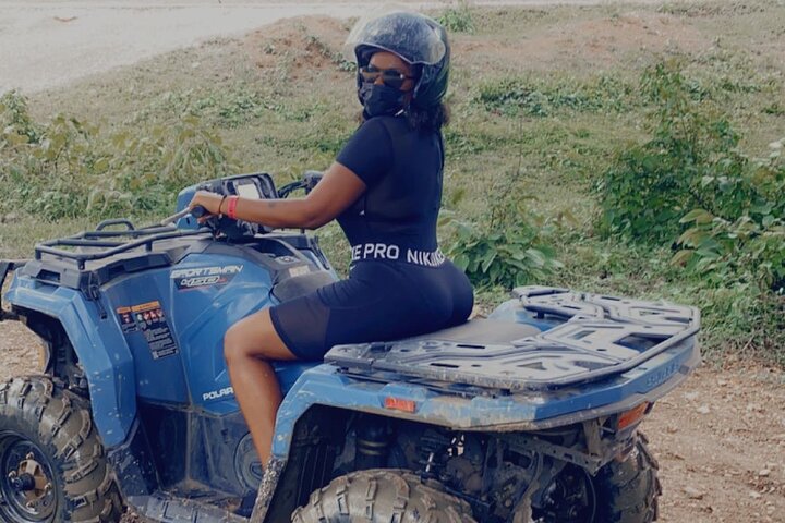 ATV & Bamboo Rafting With Limestone Foot Massage.