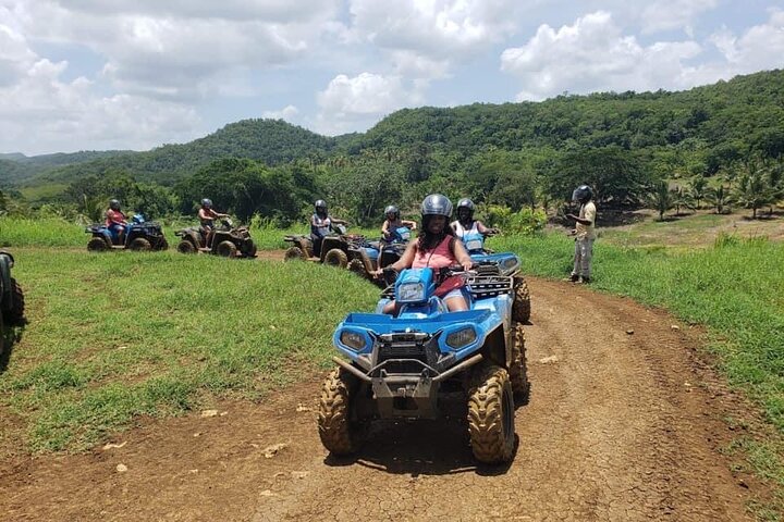 ATV & Bamboo Rafting With Limestone Foot Massage.