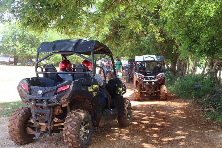 ATV & Bamboo Rafting With Limestone Foot Massage.