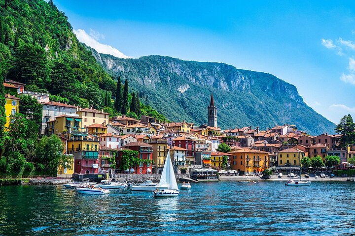 Como, Bellagio & Varenna: Small Group from Milan with Boat Cruise