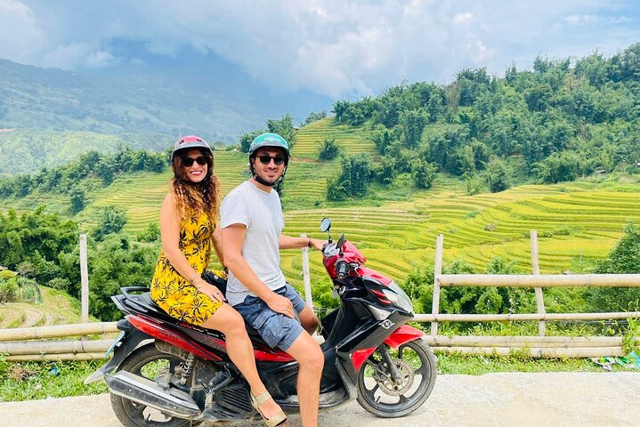 Sapa Motorbike Tour With Local Guide 1 Day - Waterfalls, Villages