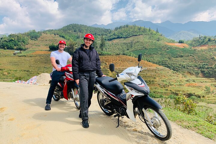 Sapa Motorbike Tour With Local Guide 1 Day - Waterfalls, Villages