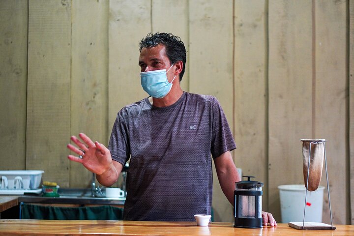 Authentic experience of Coffee, Cane and Caco inside the forest