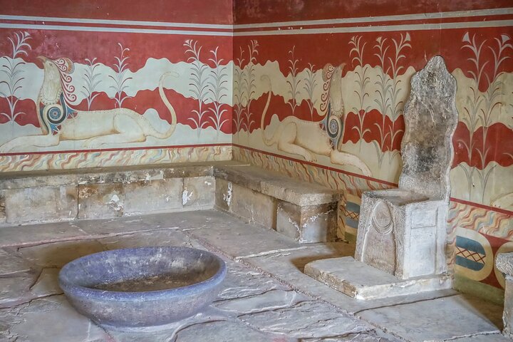 From Rethymno Private Day Tour Knossos-Lassithi Plateau