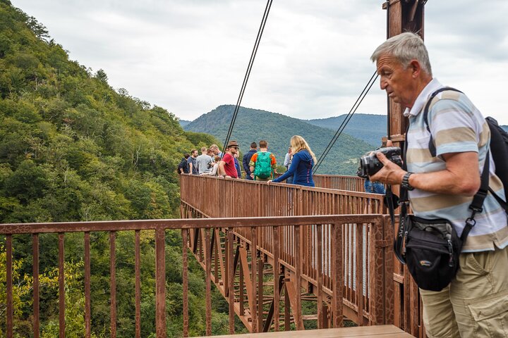 CANYONS & CAVE Tour from Kutaisi - Okatse, Martvili & Prometheus