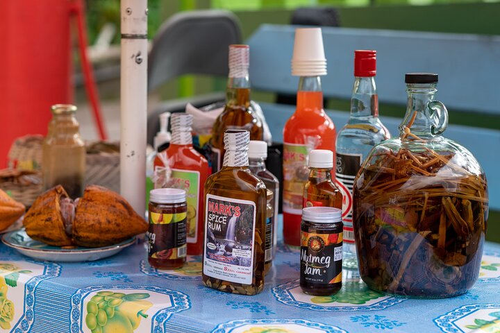 West Coast: Rum Distillery, Concord waterfall, Nutmeg processing