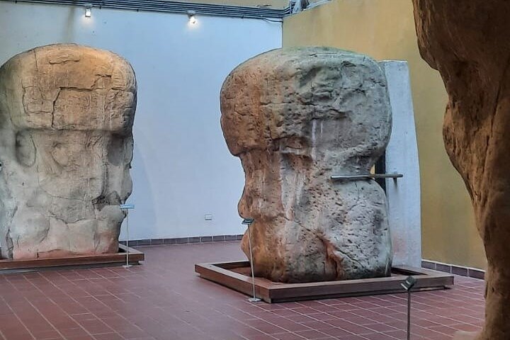 Guided Tour by the Olmec Stone Men