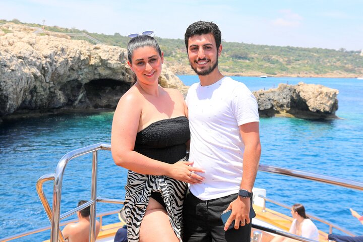 Premium Ayia Napa Cruise with Lunch, Swim Stops & Spacious Decks