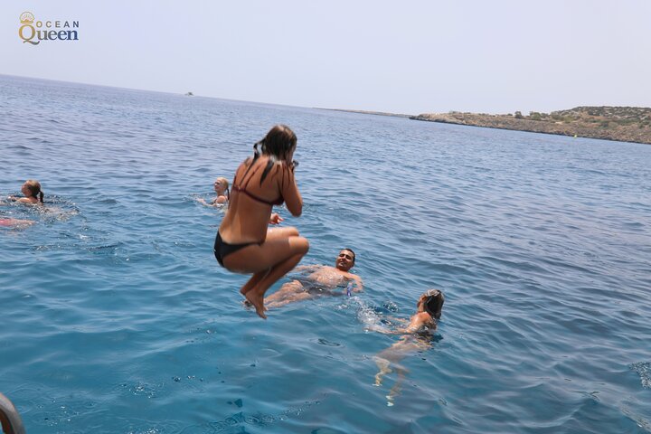 Premium Ayia Napa Cruise with Lunch, Swim Stops & Spacious Decks