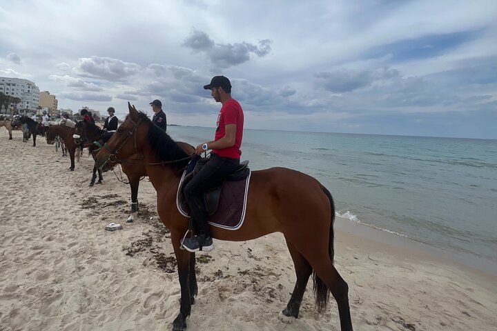 Horseback riding with private transfer