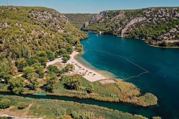 From Split: Krka Waterfalls, Food & Wine Tasting Tour