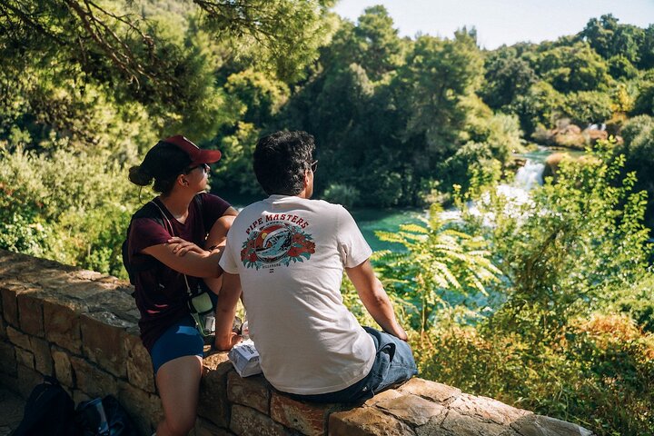 From Split: Krka Waterfalls, Food & Wine Tasting Tour