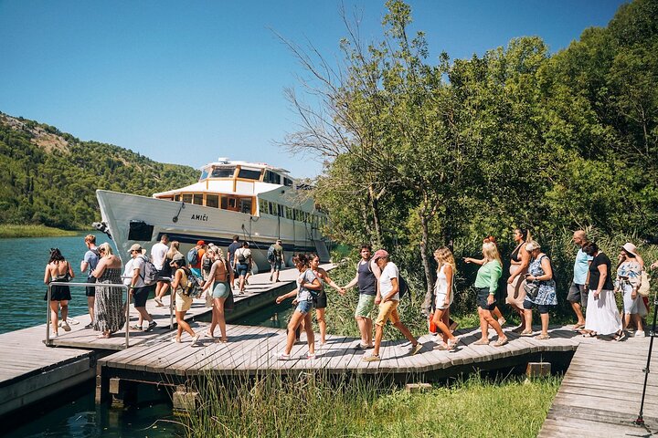 From Split: Krka Waterfalls, Food & Wine Tasting Tour