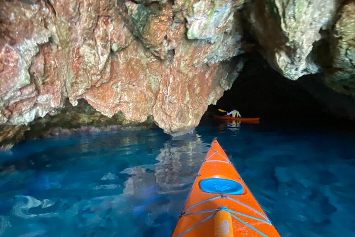Naxos: Rhina Cave Sea Kayaking Tour