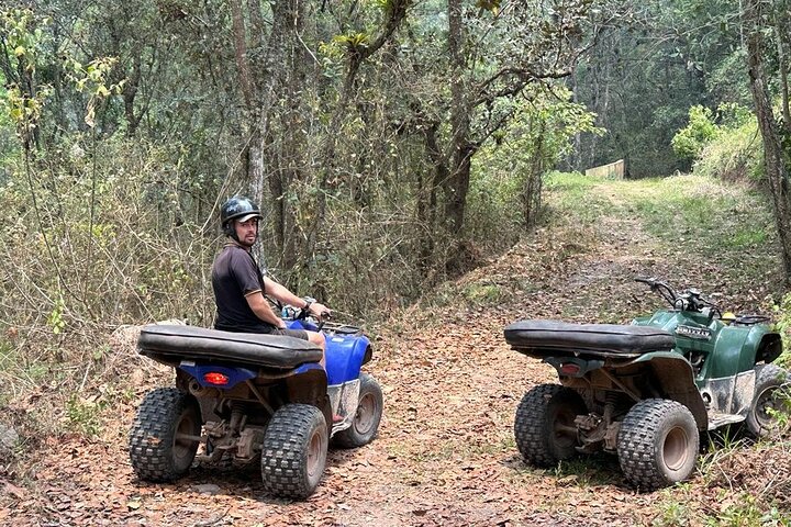 Private Guided ATV experience in Honduras with snacks