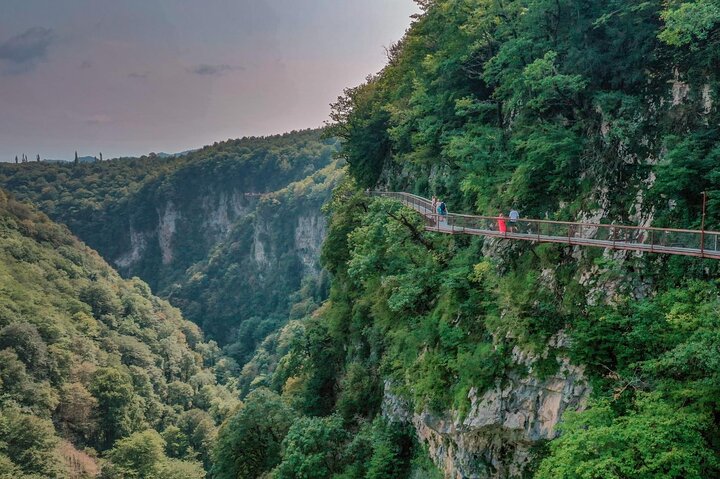 Private Canyon&Cave Tour from Kutaisi(Martvili-Okatse-Prometheus)