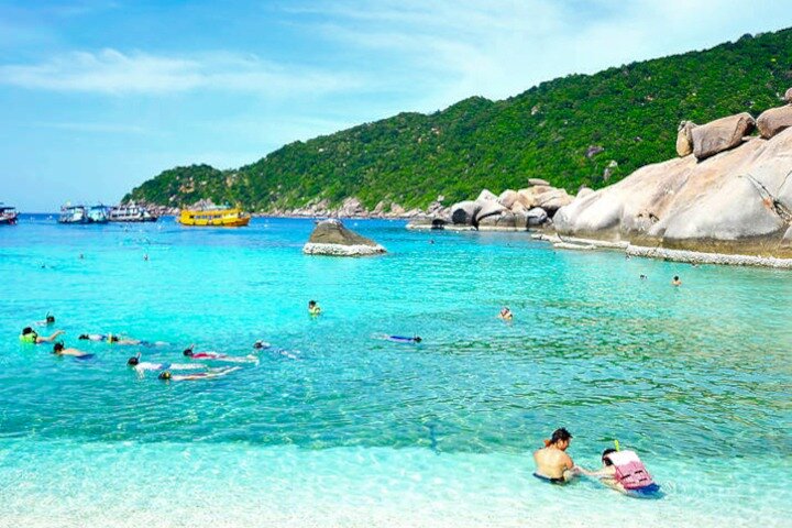 Koh Tao and Koh Nang Yuan Speedboat Tour from Koh Phangan