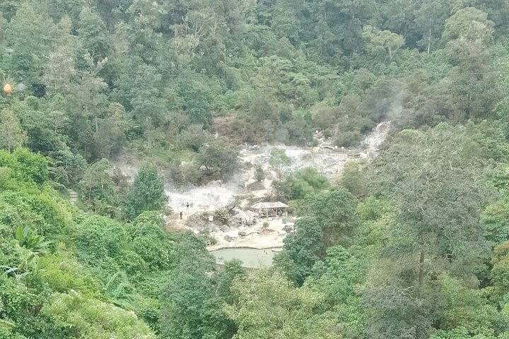 Bandung Tour All In, White Crater, Volcano Mountain, Hot Spring