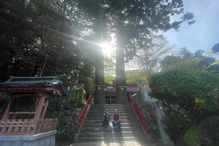 Hot Spring Beppu Onsen with Blue Hell cozy Tour by Car and walk