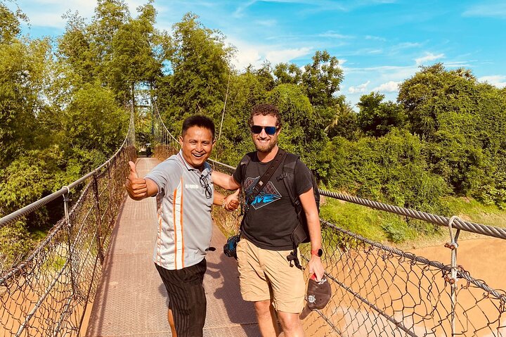 AfternoonTour.Bamboo train.killing cave with Secret bat cave
