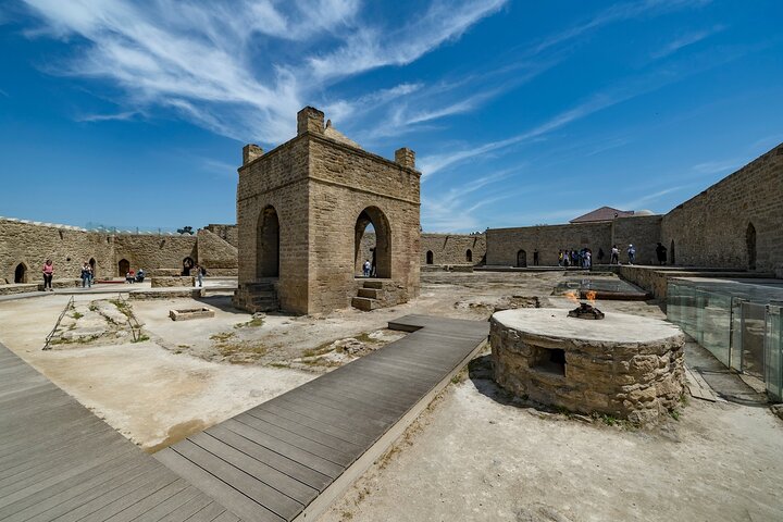 Gobustan & Mud, Fire Temple, Burning Mountain (Group & Private)