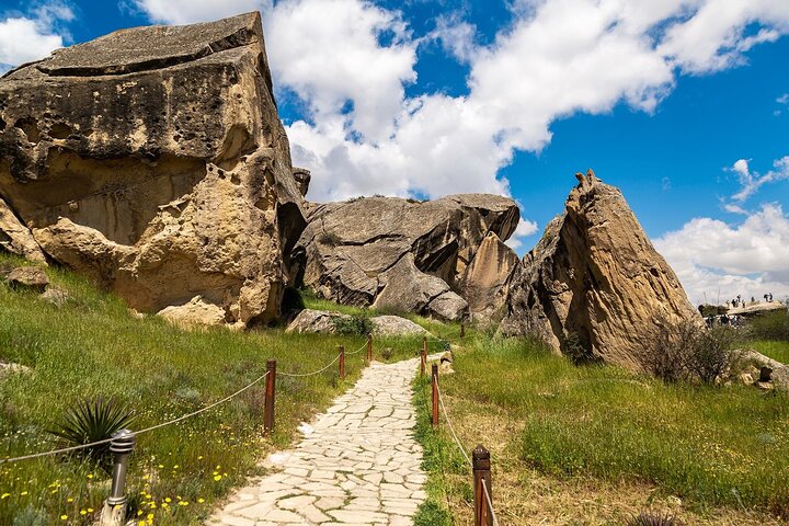 Gobustan & Mud, Fire Temple, Burning Mountain (Group & Private)