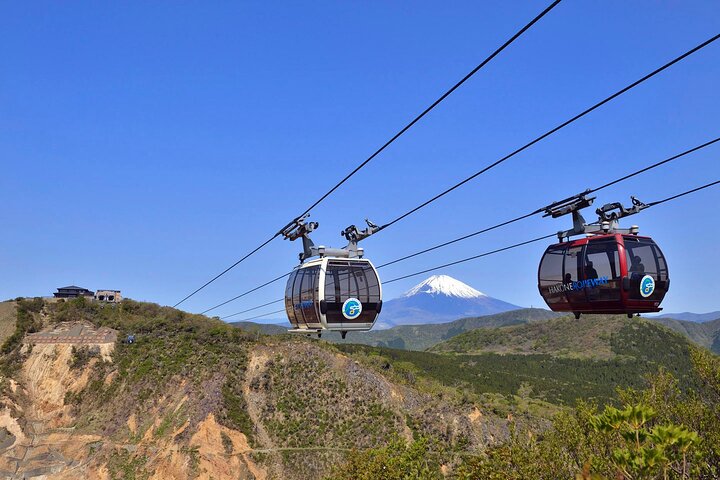 Mt. Fuji & Hakone Bus Tour Bullet Train Return & 28-Hotel Pick-up