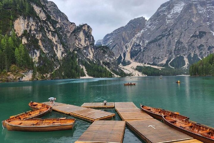 Full-Day small group tour of Dolomites, Alpine Lakes, Braies